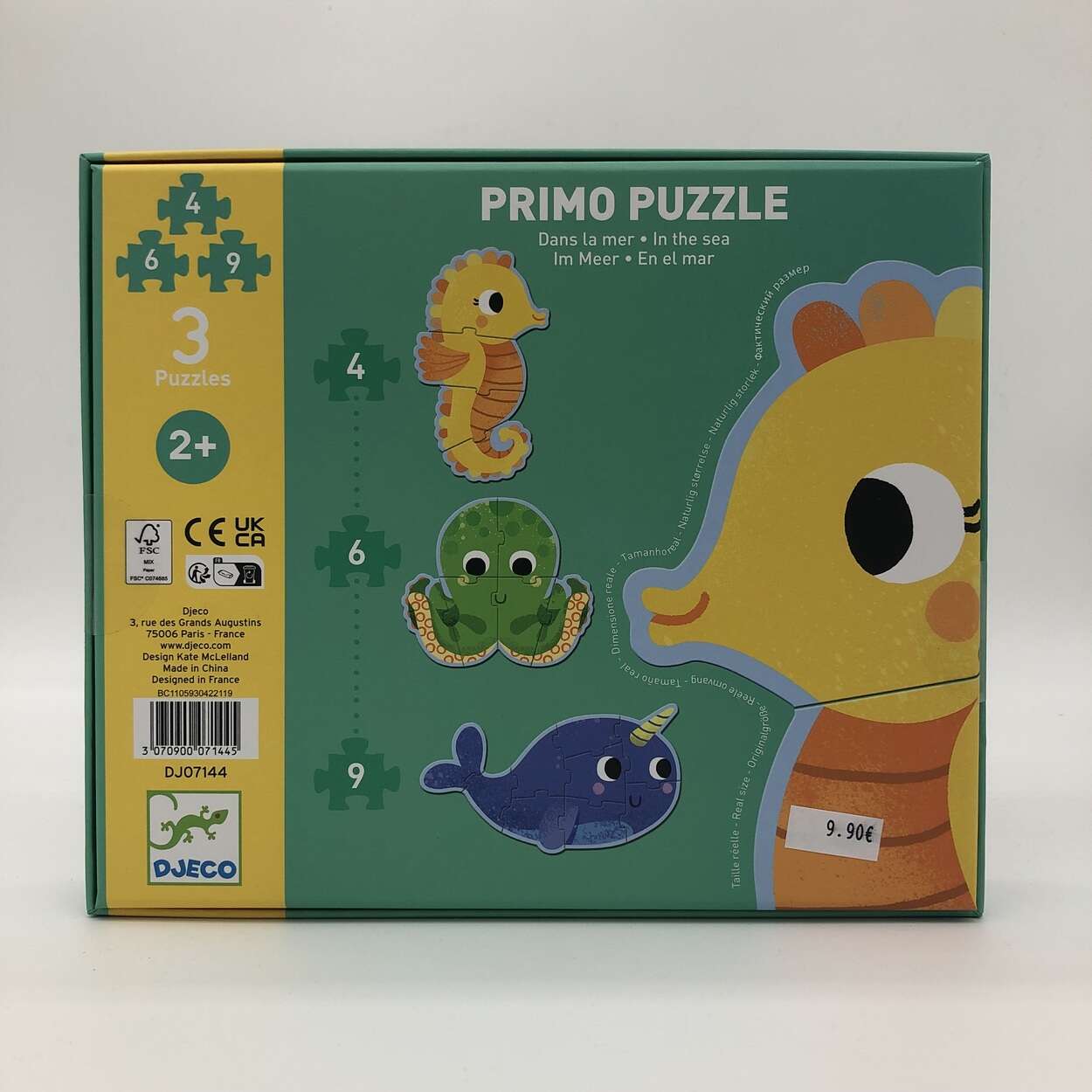 Primo puzzle Dans la mer