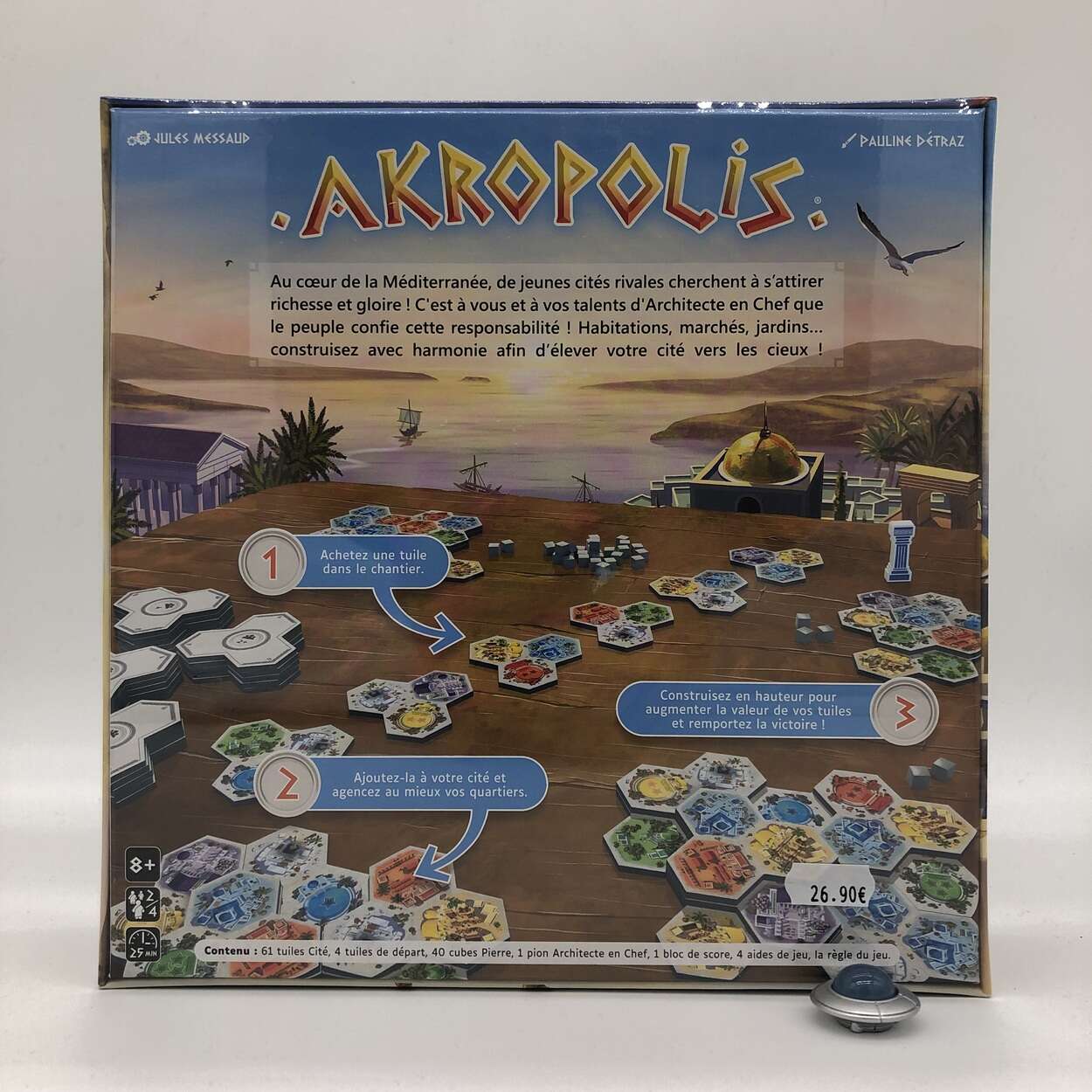 Akropolis, jeux de societe