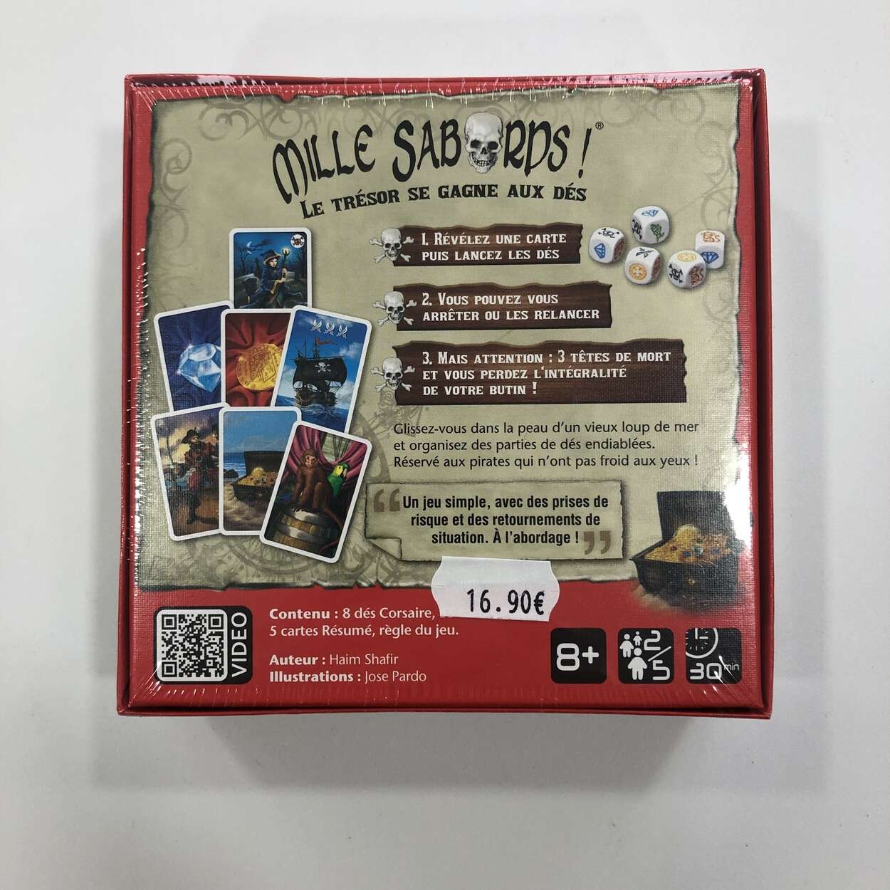 Règle du jeu Mille sabords - jeu de société