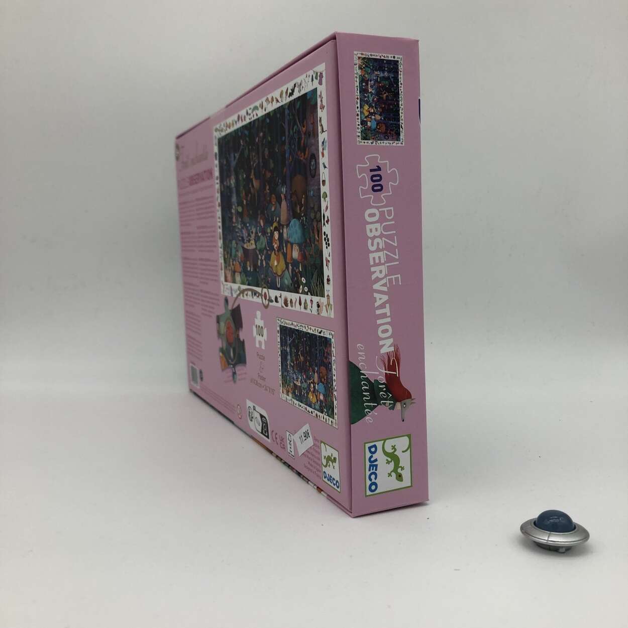 Puzzle Obervation forêt enchantée 100 pièces